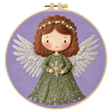 Angel Girl Embroidery Kit