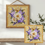 Elegant Peony & Butterfly Floral Cross Stitch Kit 🦋🌸