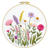Wildflower Garden Hand Embroidery Kit The Stichers Heavane