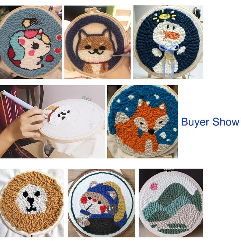Cute Halloween & Autumn Embroidery Kit Collection