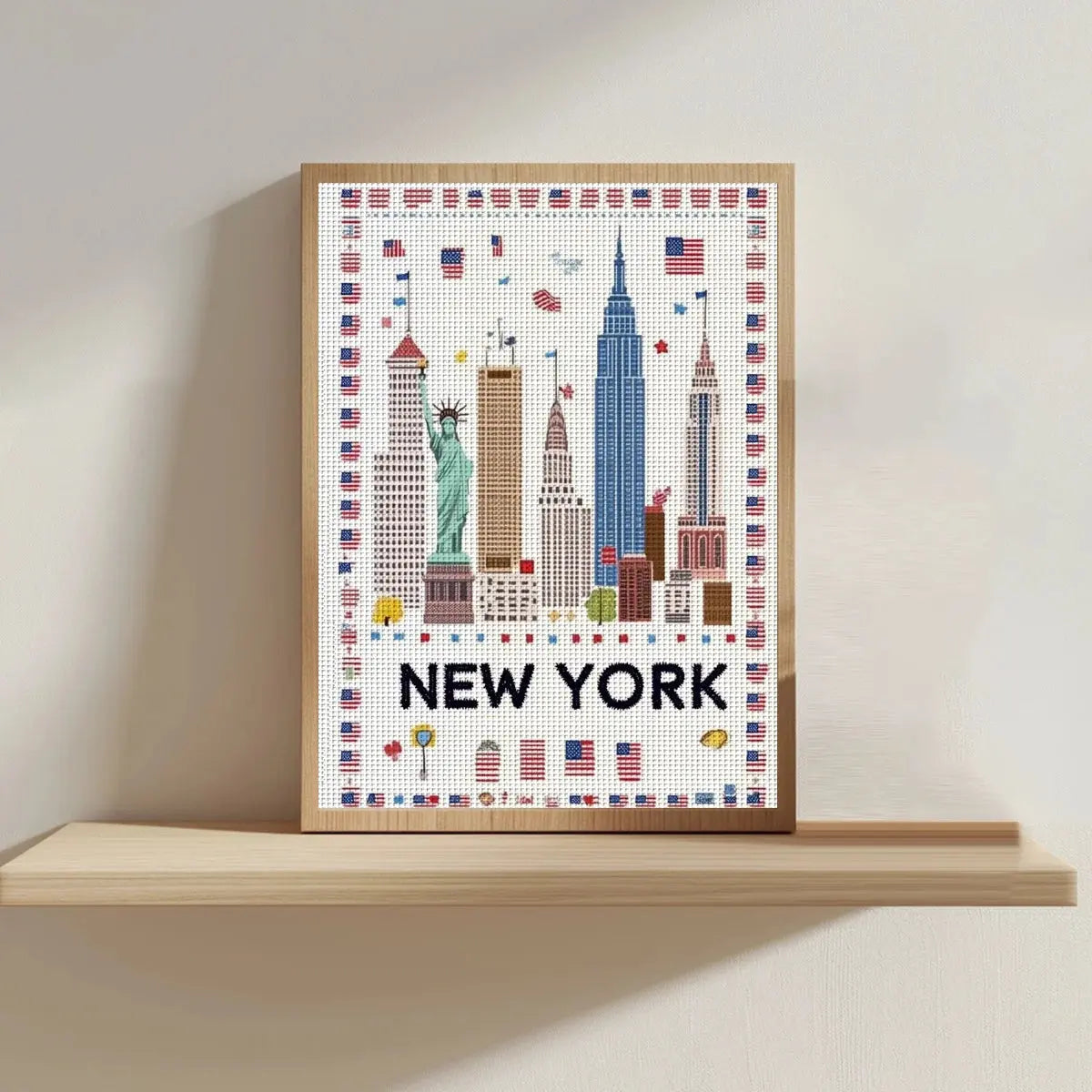 New York Skyline Cross Stitch Kit 🗽🏙️🇺🇸✨ Kits For Stitchers