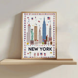 New York Skyline Cross Stitch Kit 🗽🏙️🇺🇸✨ Kits For Stitchers