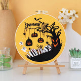 Spooky Halloween Embroidery Kit Collection – 7 Designs