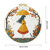 The Princess in the Rain Embroidery Kit