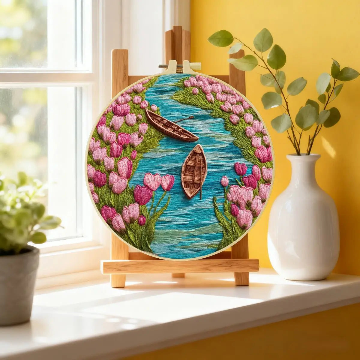 Sea of Flowers Embroidery Kit