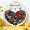 Christmas Embroidery DIY Kit – Holiday Stitching Kit with Hoop, Pattern & Threads The Stichers Heavane