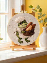 Baker Frog Embroidery Kit Kits For Stitchers