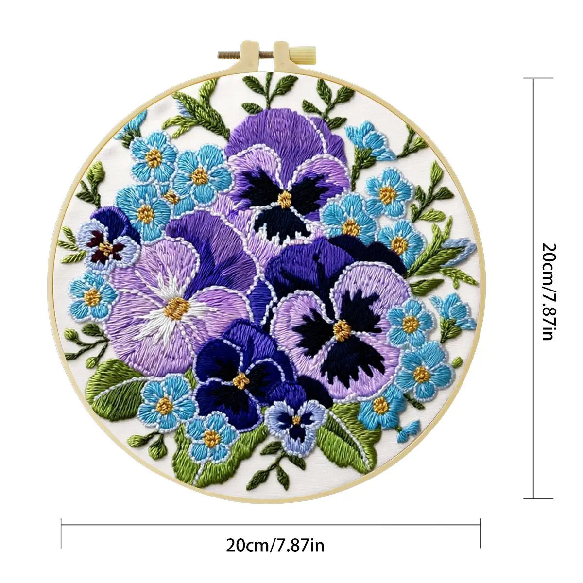 Phalaenopsis Orchid Embroidery Kit