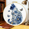 Cat Hand Embroidery Kit The Stichers Heavane
