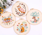 Woodland Animal Hand Embroidery Kit