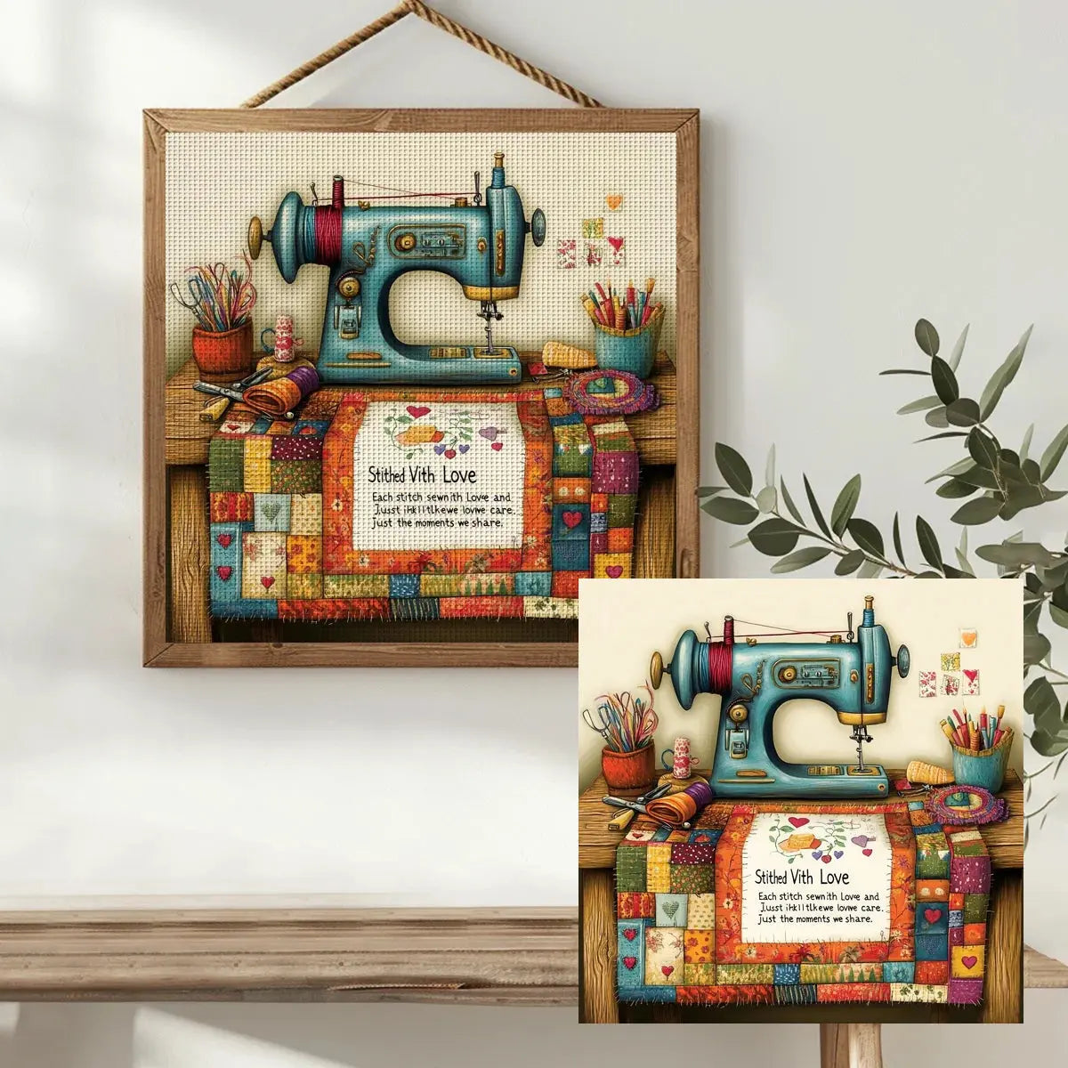 Vintage Sewing Room Cross Stitch Kit 🧵🪡❤️✨ Kits For Stitchers