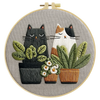 Kitty Hand Embroidery Kit