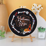 Spooky Halloween Embroidery Kit Collection – 7 Designs