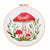 Woodland Mushroom Hand Embroidery Kit
