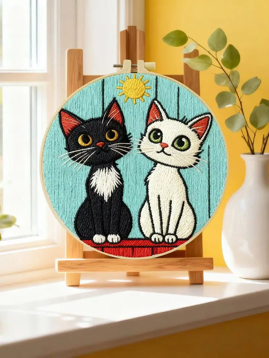 Leaves Embroidery Kit