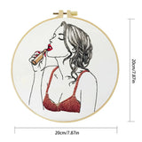 Red Lipstick Embroidery Kit 💄🧵 Kits For Stitchers