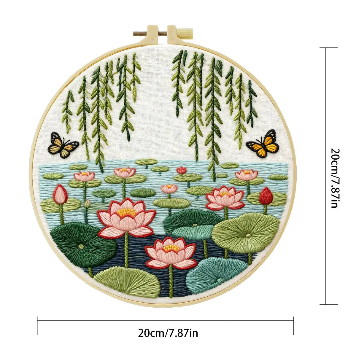 Lotus Pond Embroidery Starter Kit