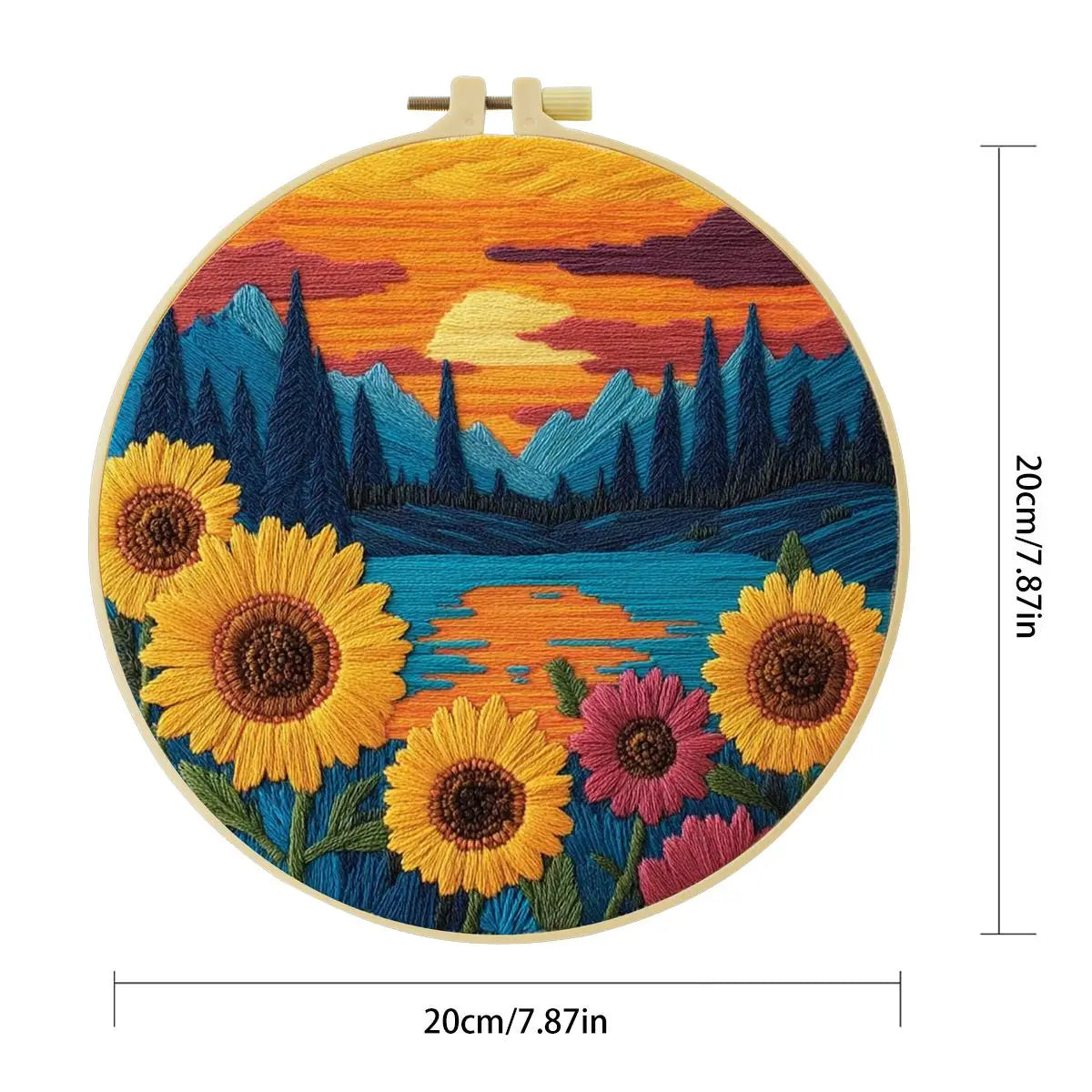 Leaves Embroidery Kit