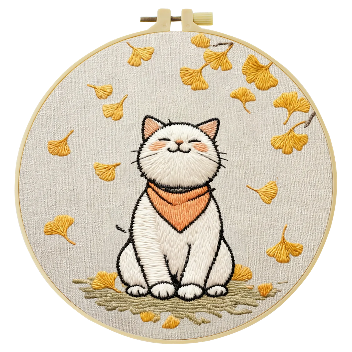 Cat Embroidery Starter Kit