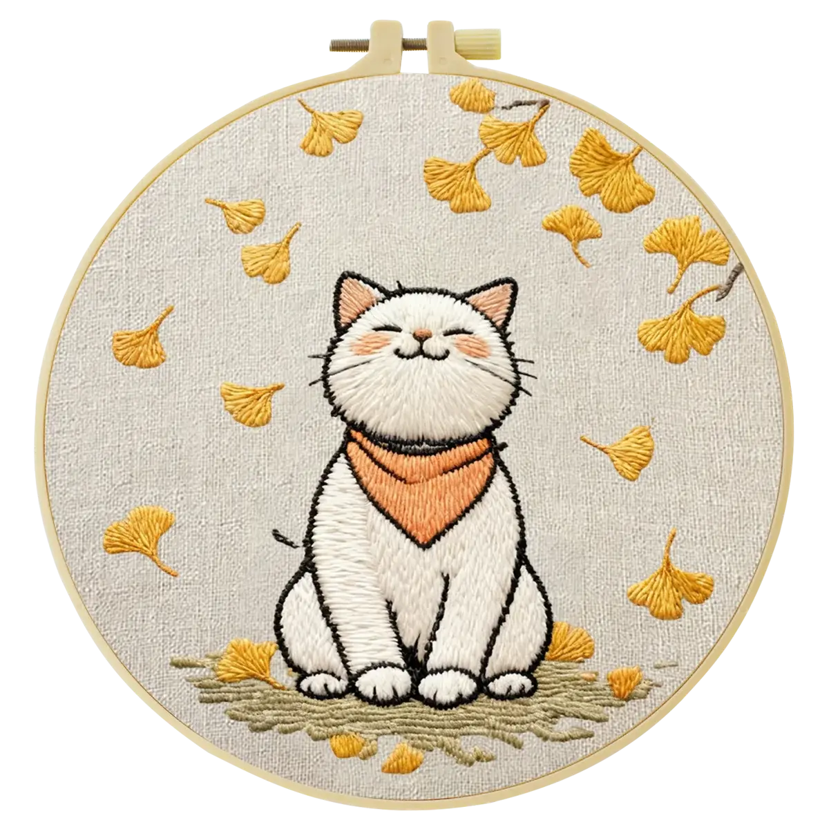 Cat Embroidery Starter Kit The Stichers Heavane