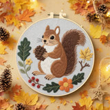 Forest Friends Hand Embroidery Kit The Stichers Heavane
