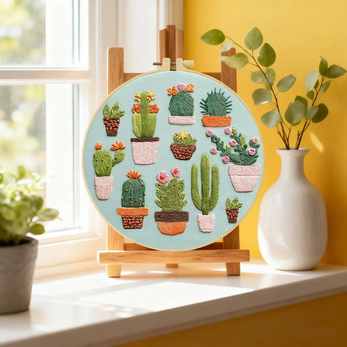 Cactus Embroidery Kit
