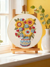 Retro Vase Embroidery Starter Kit