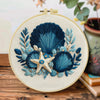 Seaside Shell Hand Embroidery Kit The Stichers Heavane