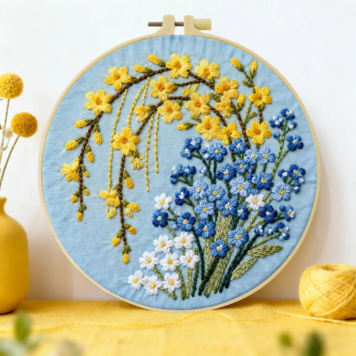 Flower Embroidery Kit
