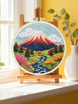 Mount Fuji Embroidery Kit Kits For Stitchers