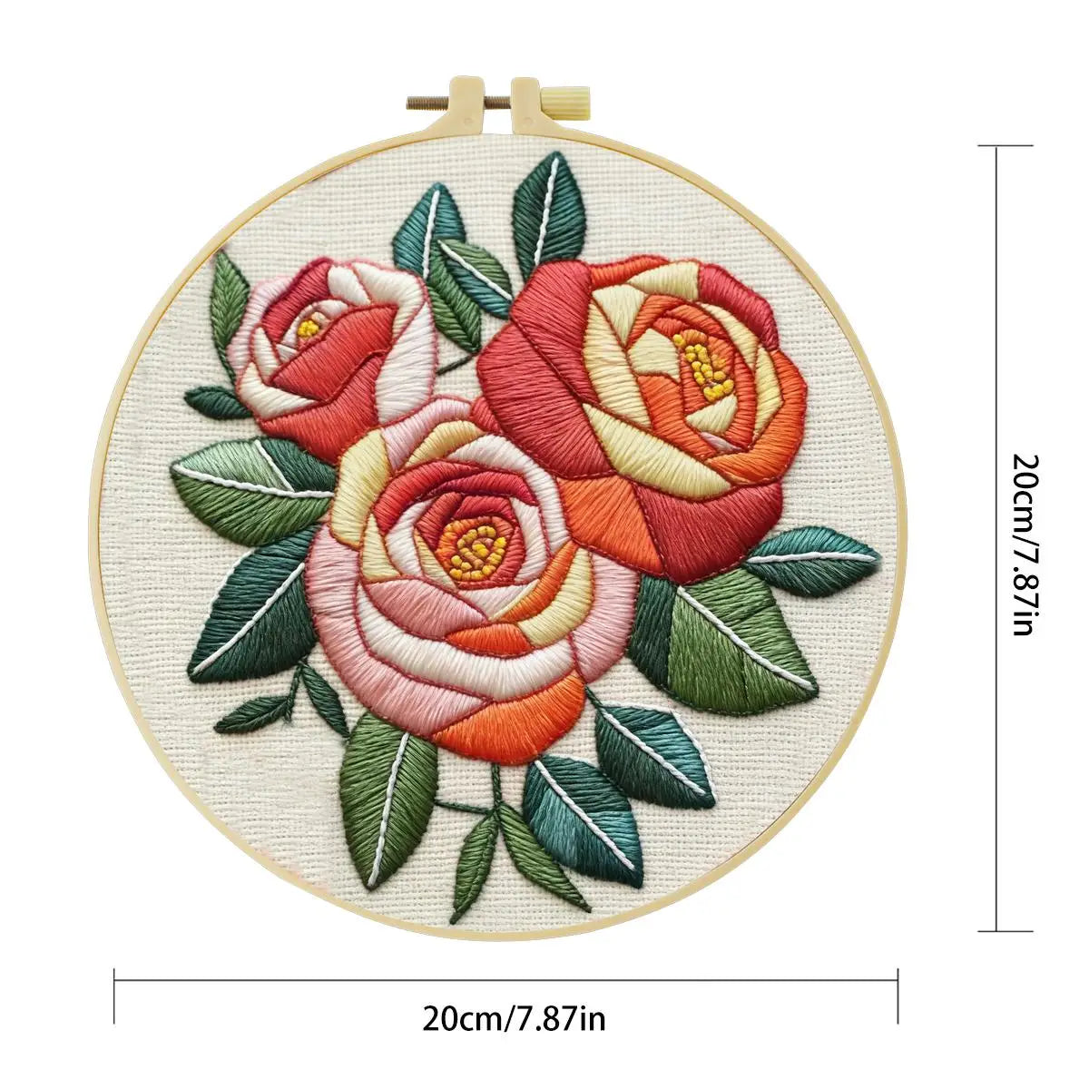 Rose Embroidery Starter Kit