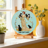 The Cat Lady Embroidery Kit Kits For Stitchers