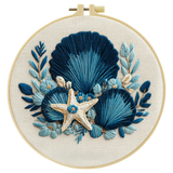 Seaside Shell Hand Embroidery Kit