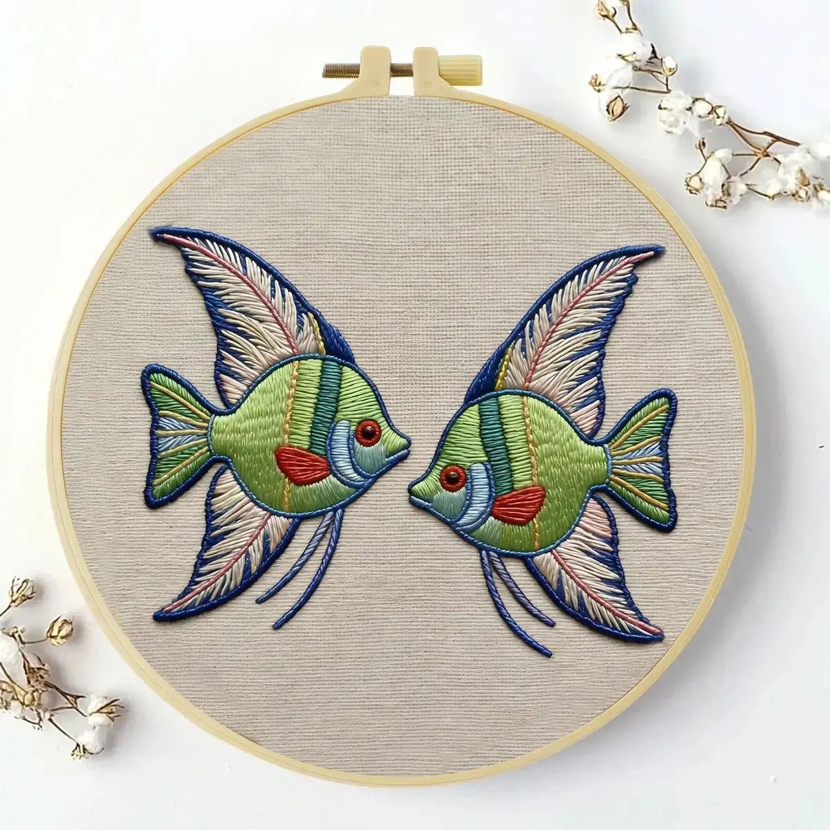 Tropical Fish Embroidery Kit Kits For Stitchers