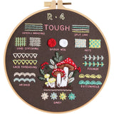4-Stage Beginner Embroidery Learning Kit Kits For Stitchers