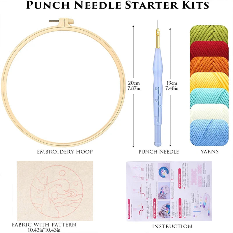 Cute Halloween & Autumn Embroidery Kit Collection