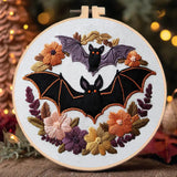 Floral Halloween Embroidery Kit Collection – 4 Designs