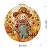 Lavender Field Embroidery DIY Kit – Beginner Floral Stitching Kit with Hoop & Pattern The Stichers Heavane