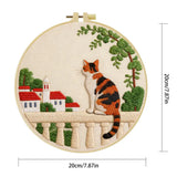 Free Little Cat Embroidery Starter Kit