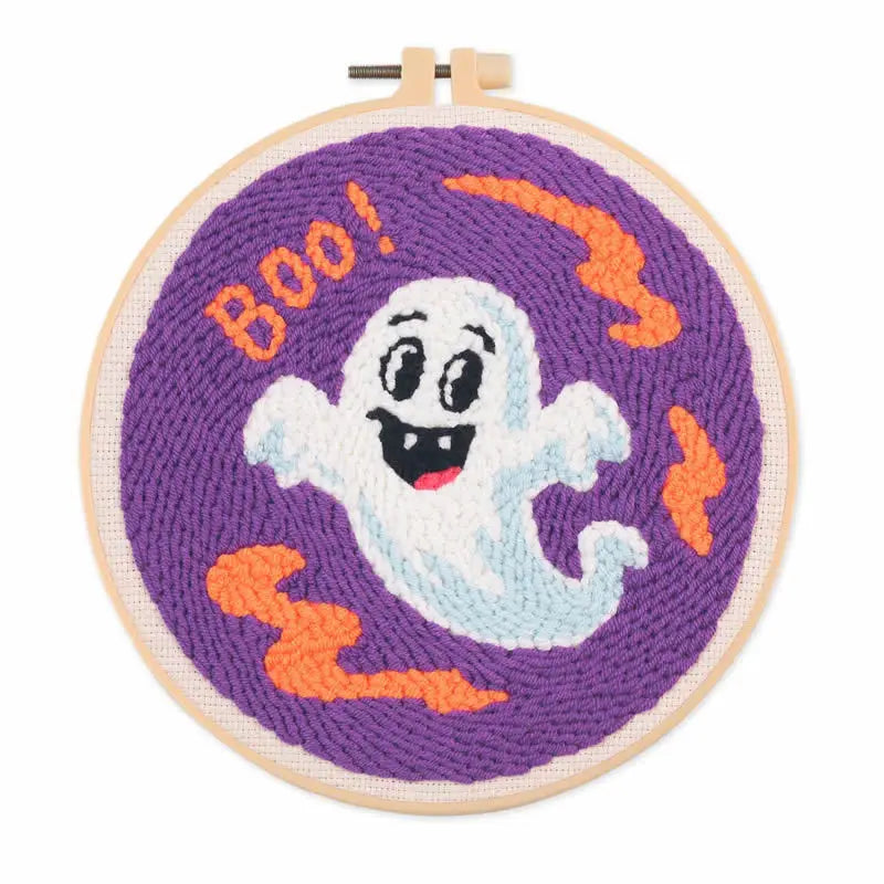 Spooky Halloween Characters Embroidery Kit – Set of 5