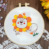 Animal Friends Beginner Embroidery Kit Kits For Stitchers