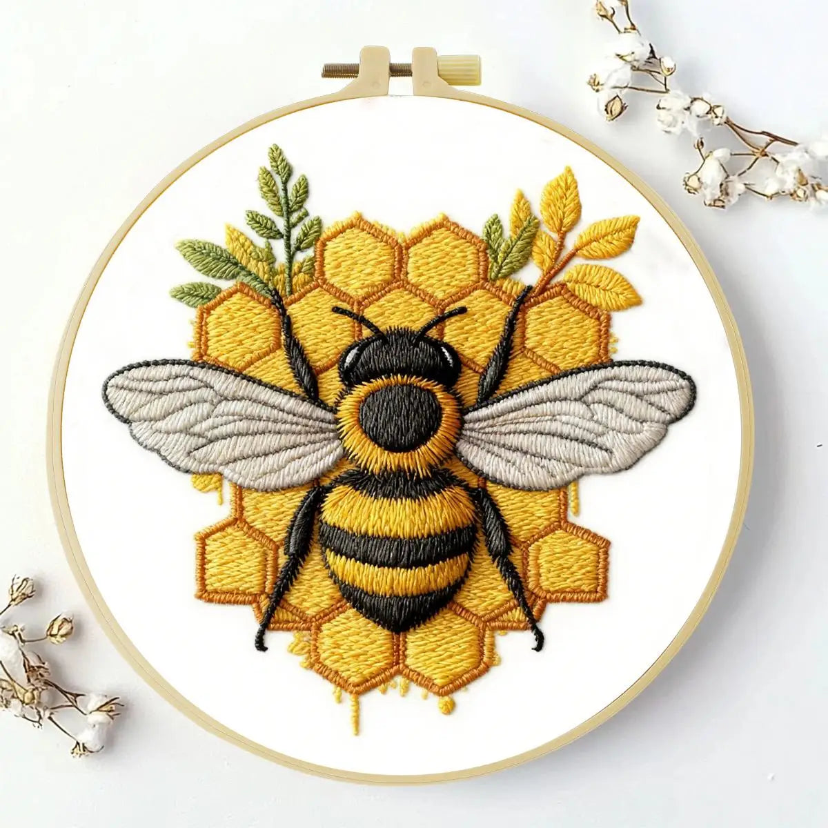 Bee Embroidery Kit