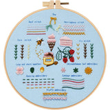 3-Piece Beginner Embroidery Starter Kit Kits For Stitchers