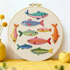 Colorful Fish Embroidery Kit Kits For Stitchers