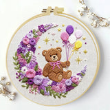 Moon Bear Embroidery Starter Kit