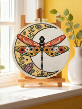 Moon & Dragonflies Embroidery Kit