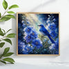 Bluebird in Moonlit Blossoms Cross Stitch Kit 💙🐦🌸✨