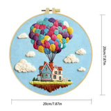 Up, Up & Home Embroidery Kit Kits For Stitchers