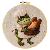 Baker Frog Embroidery Kit Kits For Stitchers