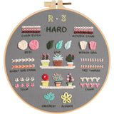 4-Stage Beginner Embroidery Learning Kit Kits For Stitchers